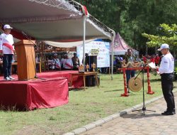 Turnamen Bola voli pantai Kapolres Tulungagung Cup, Peletakan Batu Pertama Mushola AL-IHSAN Dan Penanaman Pohon Cemara Laut