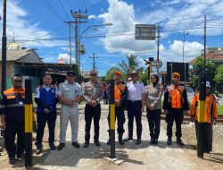 Cegah Laka di Perlintasan Sebidang Terjadi Kembali, Satlantas Polres Tulungagung dan Forum LLAJ Laksanakan Survei Lokasi di TKP
