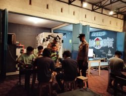Cooling System Polres Tulungagung Patroli Sambang Ajak Warga Jaga Persatuan dan Kesatuan Pasca Coblosan Pemilu