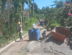 Desa Tenggarejo Pergunakan (DD) Tahun 2024 Untuk Pembangunan Jalan Rabat Beton