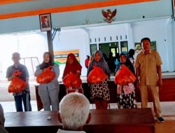 Pemdes Pakisrejo Kembali Salurkan Bantuan Sembako Tahun 2024