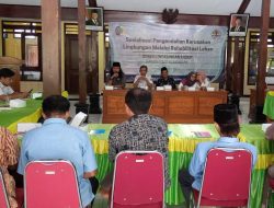 Dinas Lingkungan Hidup Menggelar Sosialisasi Pengendalian Kerusakan Lingkungan Melalui Rehabilitasi Lingkungan