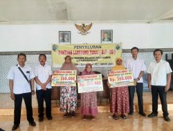 Pemdes Tanggungunung Kabupaten Tulungagung Salurkan BLT Dana Desa Tahun 2025