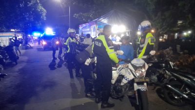 Jajaran Polres Tulungagung Lakukan Patroli Serta Razia Dalam Rangka Cipta Kondisi