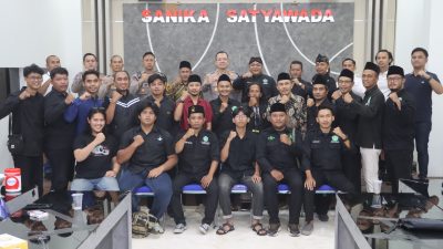 Kunjungi Polres Tulungagung, Ketua Umum Pagar Nusa Memberikan Pembekalan Kepada Pengurus Pagar Nusa Se-Kabupaten Tulungagung