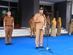 Bupati Tulungagung Dalam Apel Perdana Mengungkapkan Anggaran Menjadi Fokus Utama Dalam Kepimpinannya