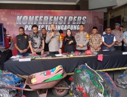 Polres Tulungagung Ungkap Kasus Ledakan Petasan Balon Udara di Desa Gandong, Tujuh Pemuda Diamankan